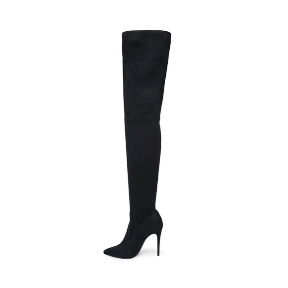 Steven Madden Women's Dominique Thigh High Over the Knee Boots Black 8.5M NEW - Picture 4 of 7